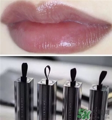 纪梵希黑色口红颜色 纪梵希黑色变色唇膏试色